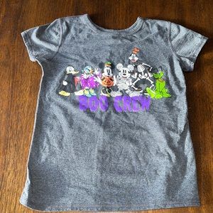 Disney Store Mickey & Gang Halloween 🎃 Boo Crew Shirt Top used once!